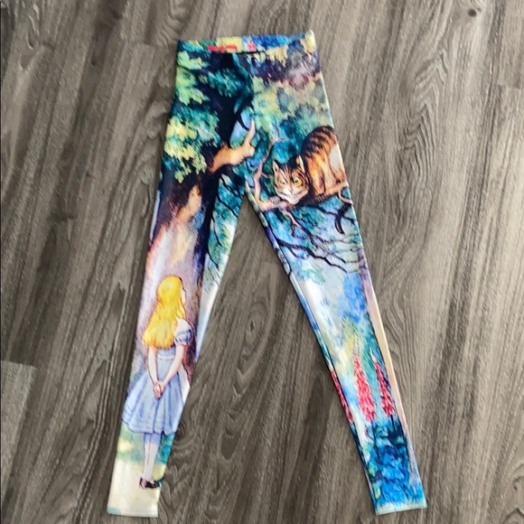 Blackmilk leggings XS Cheshire Cat - Picture 5 of 5